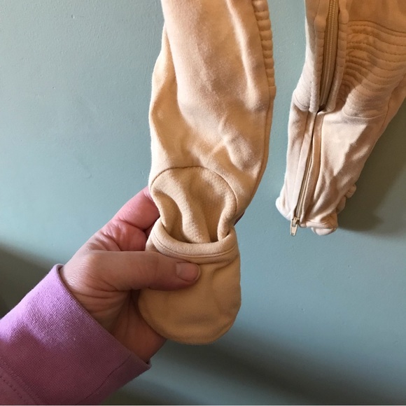 Goumikids Zipper Jumpsuit Pajamas, 18-24 months, Sand - Picture 5 of 8